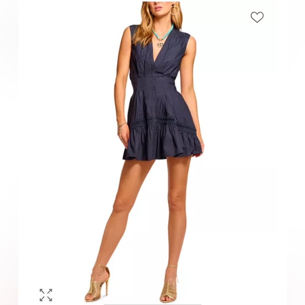 Ramy Brook Navy Sleeveless Dress - Picture 2 of 11